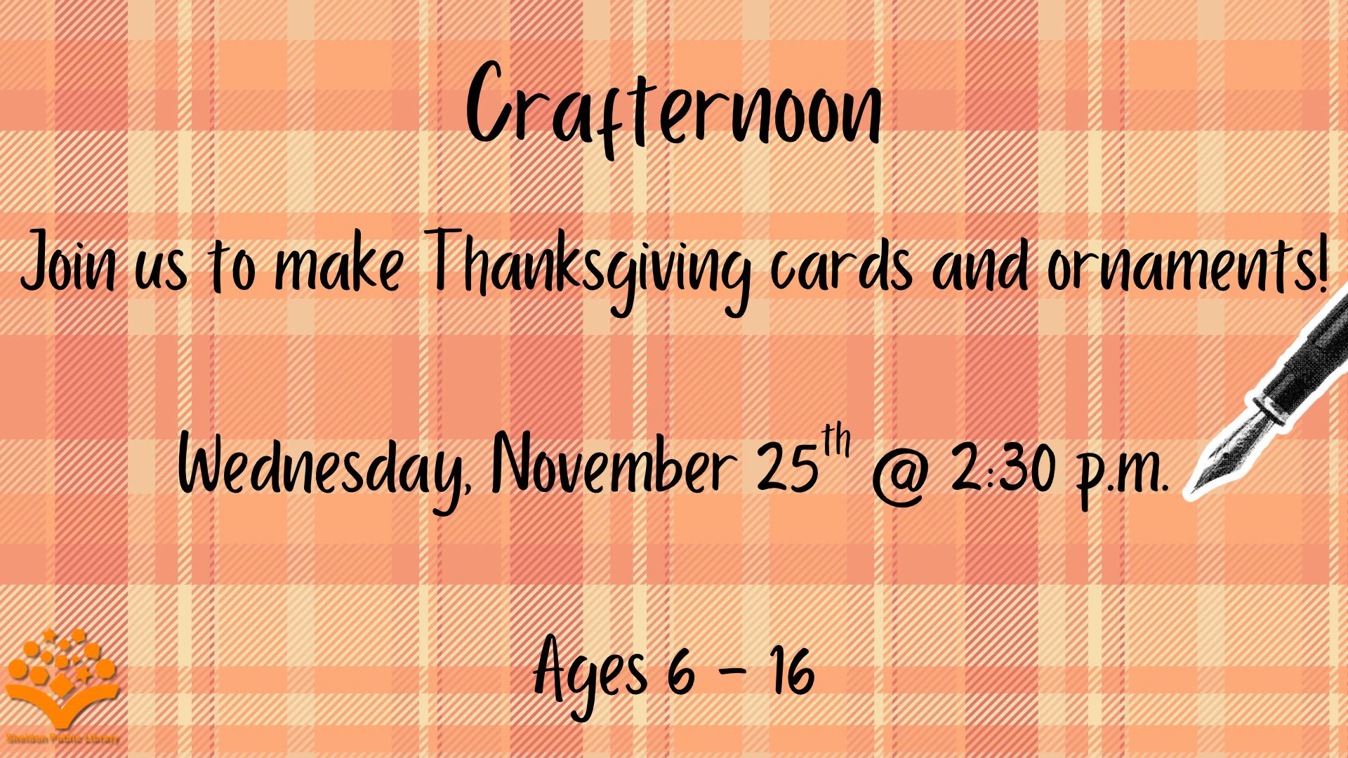 Crafternoon Thanksgiving Cards