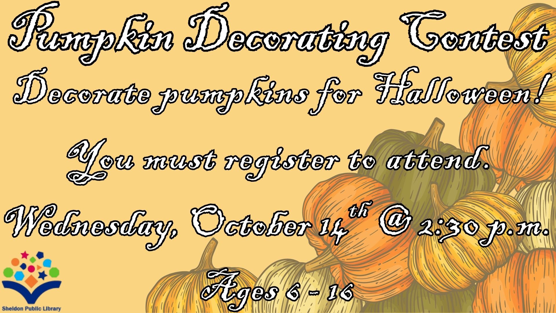 Pumpkin Decorating Contest